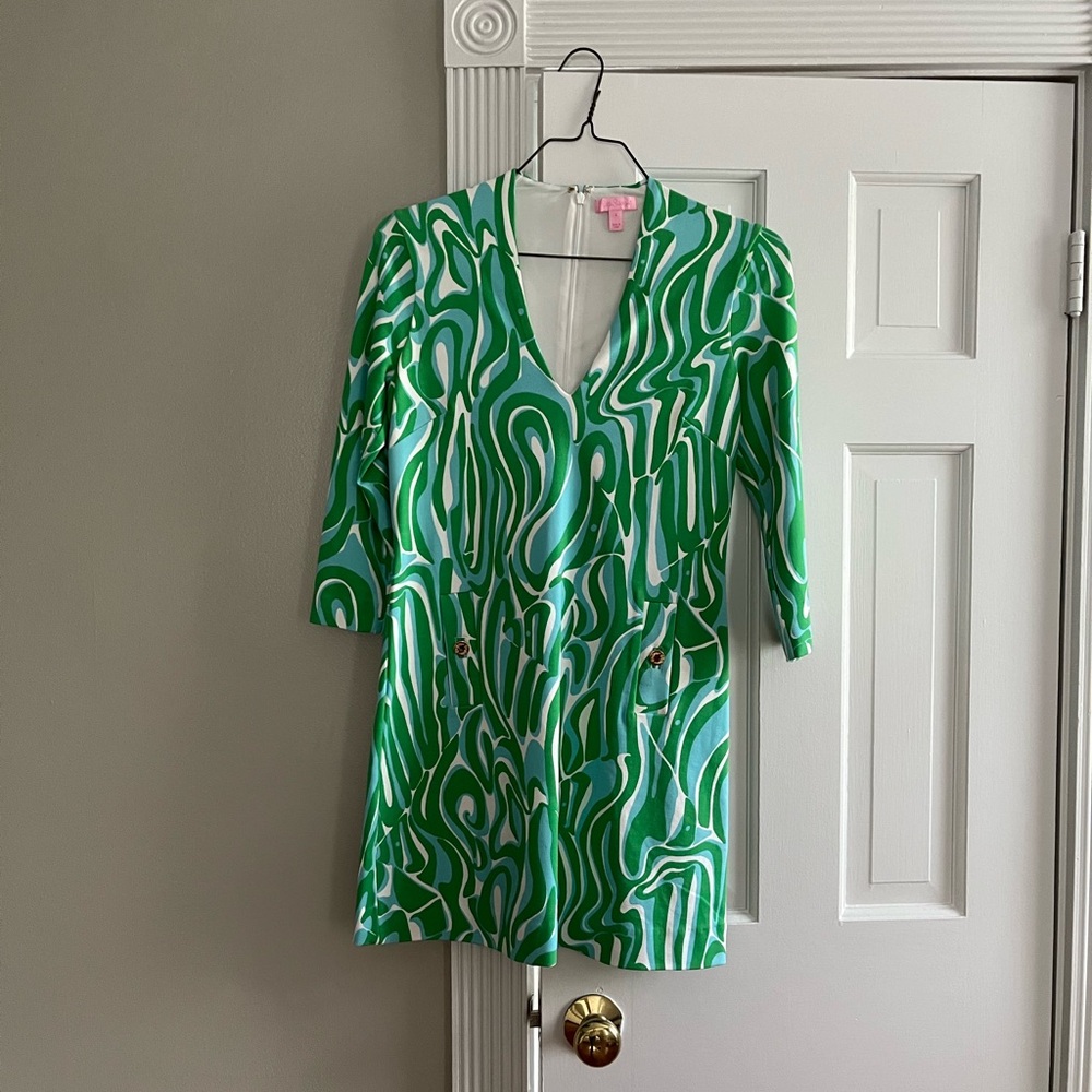 NWOT Lilly Pulitzer Charlena Shift Dress, sz S